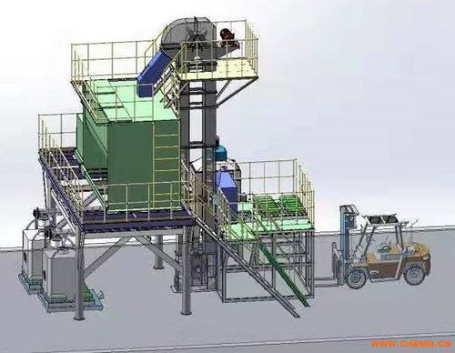 陶瓷釉料粉末混合成套設備 陶瓷熔塊混合機成套設備